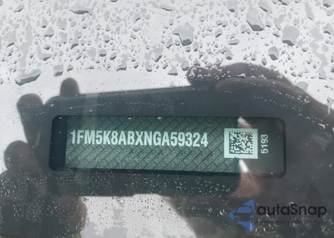 2022 Ford Police Interceptor Utility из США, поврежденный, VIN 1FM5K8ABXNGA59324